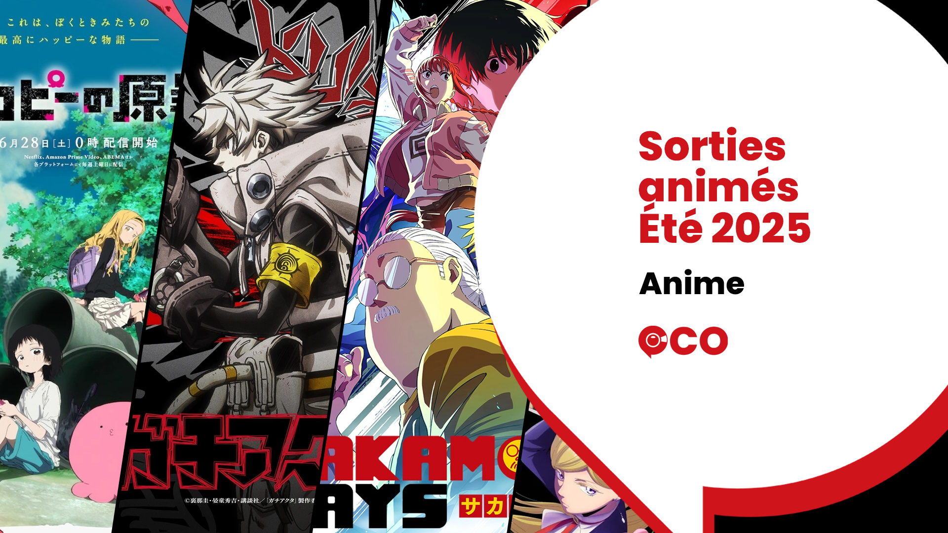 Sorties Animés Japonais – Été 2025